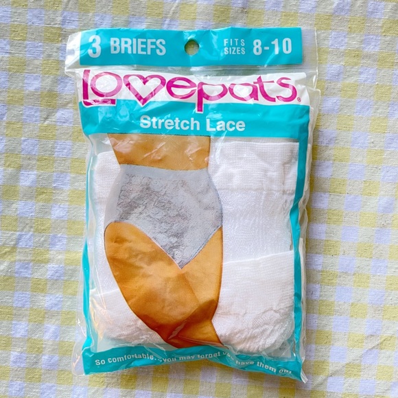 Vintage Intimates & Sleepwear Vintage Lovepats Stretch Lace Brief